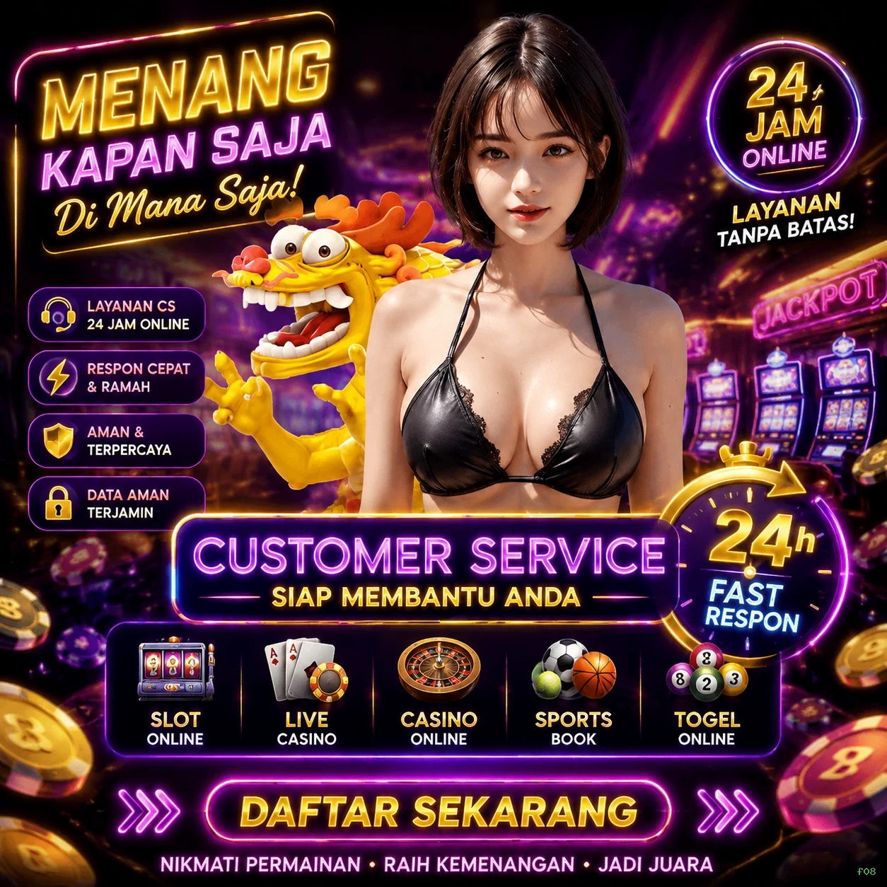 f08 Bonus Menarik